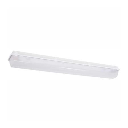Hubbell Lighting Hubbell 4' LED Fixture, 5500L, 52W, 3500K, Frosted Acrylic Lens, IP67, DLC LXEP4-35HL-DFA-EU